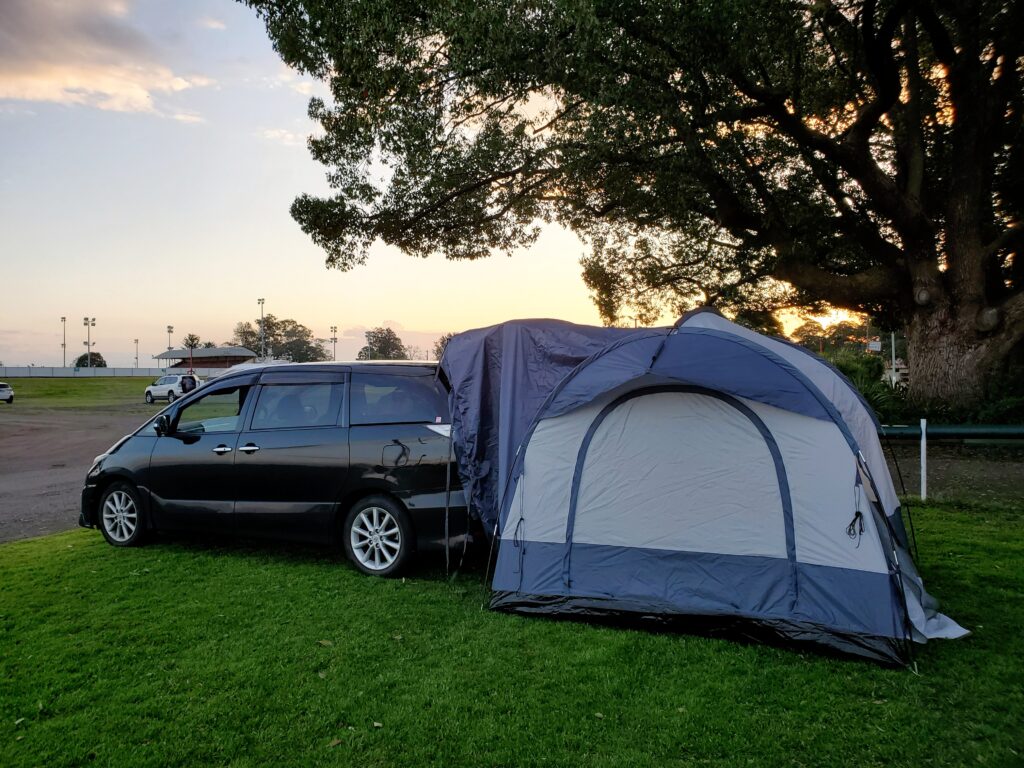 Maitland showgrounds camping