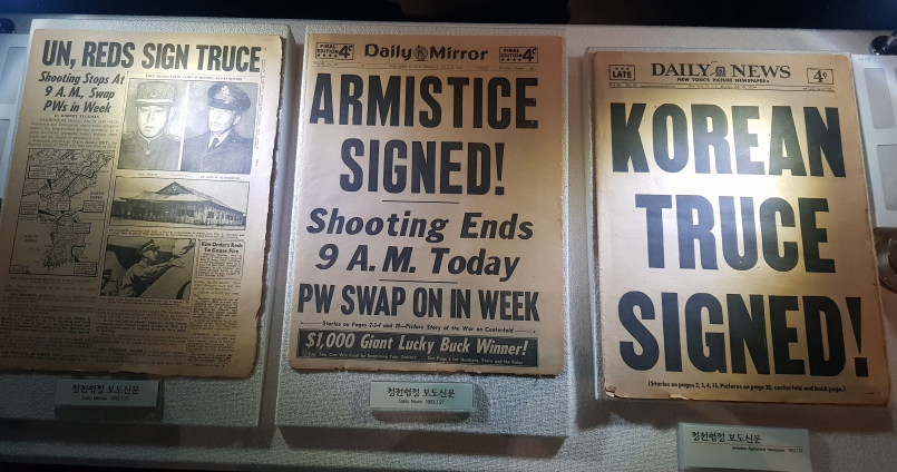 Goseong DMZ Museum exhibit.