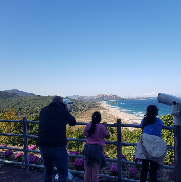 Goseong DMZ viewing North Korea.