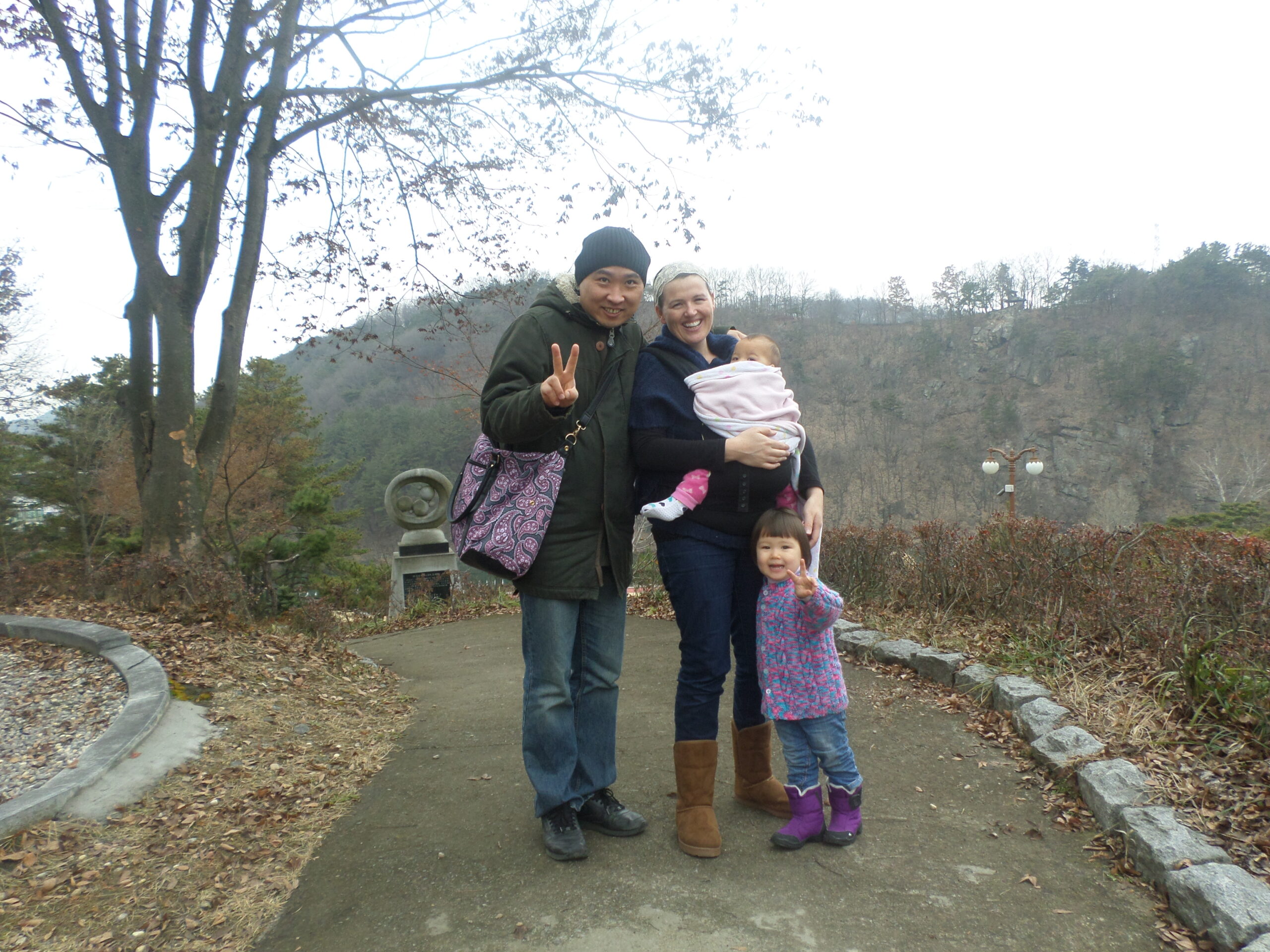 Us in our new-born and toddler days